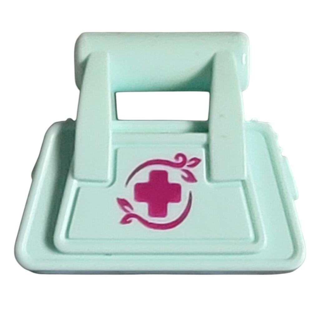 LEGO Medical Bag Light‎ Aqua Blue Pink Cross Friends Minidoll Accessory Parts